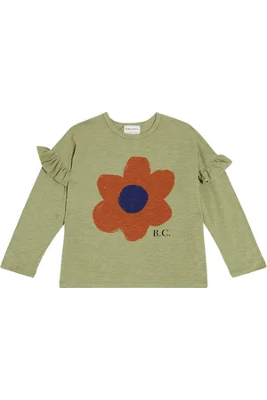 Bobo Choses Big Flower ruffled T-shirt