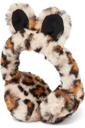 Dolce & Gabbana Leopard-print faux fur earmuffs