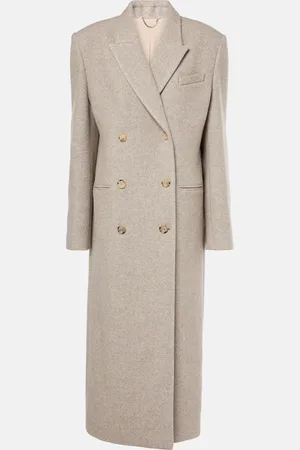 MAGDA BUTRYM Double-breasted wool-blend coat