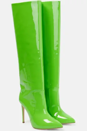 PARIS TEXAS Patent leather knee-high boots