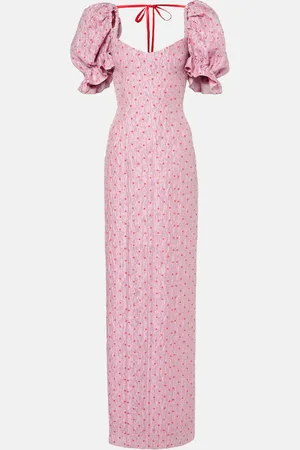 Markarian Raffaella balloon-sleeve maxi dress