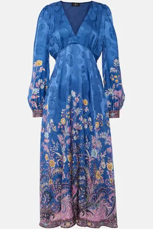 Etro Paisley midi dress
