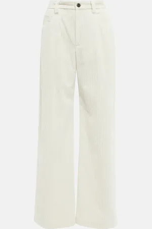 Brunello Cucinelli High-rise corduroy pants