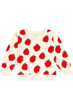 Tiny Cottons Raspberries cotton jersey sweatshirt