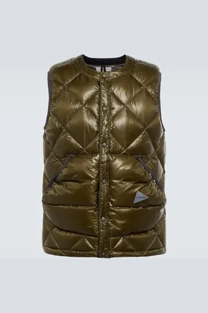 and wander Diamond quilted vest