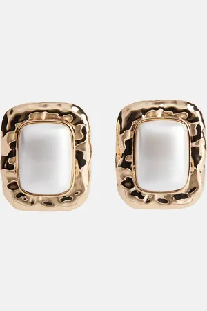Self-Portrait Enamel earrings
