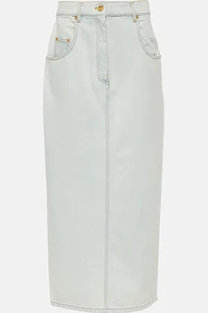 Nina Ricci Denim maxi skirt