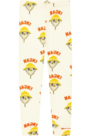 Mini Rodini Hike cotton jersey leggings