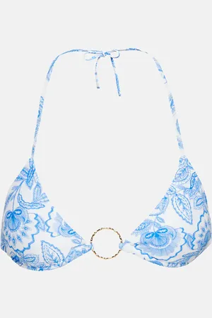 Melissa Odabash Miami floral bikini top