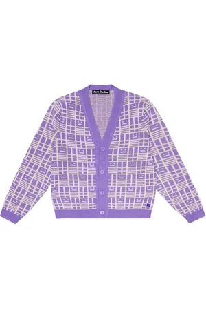Acne Studios Face wool cardigan