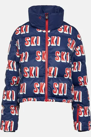Perfect Moment Nevada printed down-paneled ski jacket