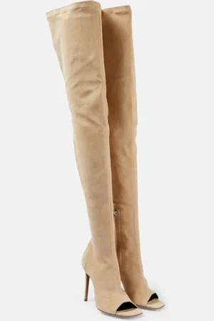 PARIS TEXAS Amanda suede over-the-knee boots