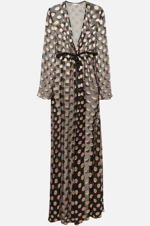 ALEXANDRA MIRO Aurelia printed gown