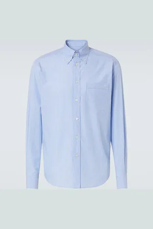 VALENTINO VLogo striped cotton shirt