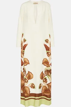 Adriana Degreas Arisaema printed maxi dress