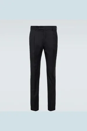 Incotex Virgin wool slim pants