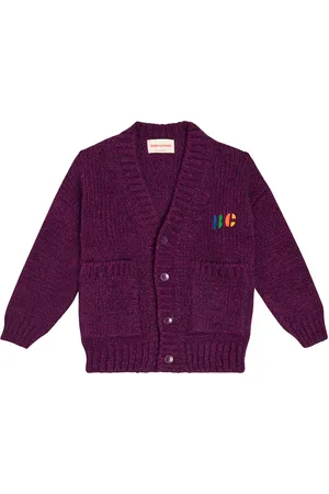 Bobo Choses Big B wool-blend cardigan