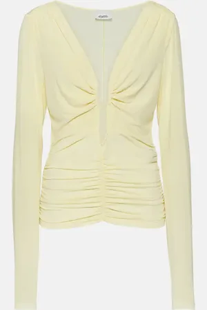 Isabel Marant Laura ruched jersey top