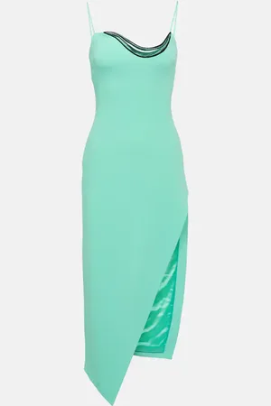 DAVID KOMA Embellished midi dress