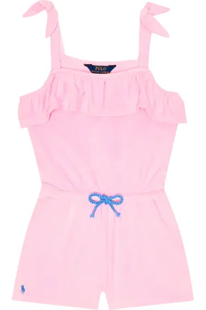 Ralph Lauren Cotton-blend terry playsuit