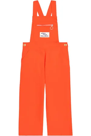 Mini Rodini Mallorca Patch denim overalls