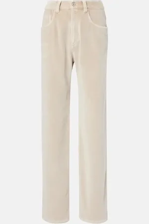 Brunello Cucinelli Dyed cotton wide-leg pants