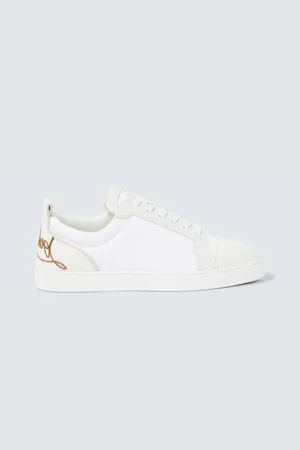 Christian Louboutin Fun Louis Junior leather sneakers