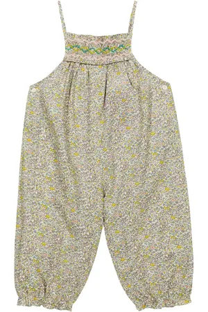 BONPOINT Baby Lilisy floral cotton jumpsuit