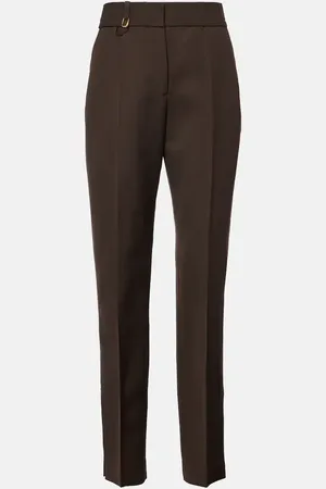 Jacquemus Tibau high-rise straight pants