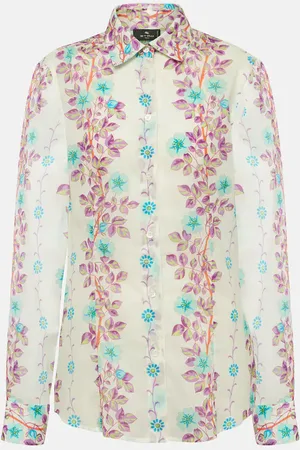 Etro Floral cotton shirt