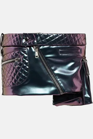 LAQUAN SMITH PVC miniskirt