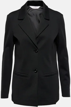 Max Mara Leisure Madera cotton-blend jersey blazer