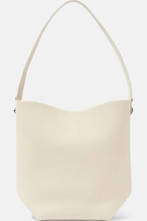 The Row N/S Park Medium leather tote bag