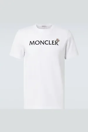 Moncler Logo cotton jersey T-shirt