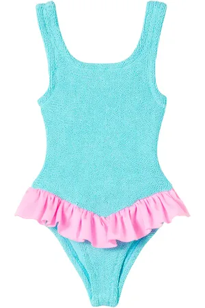 Hunza G Denise ruffled swimsuit