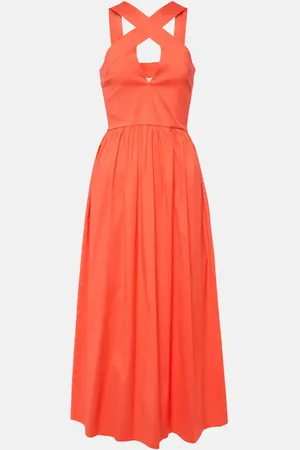 Max Mara Stelvio cotton-blend midi dress