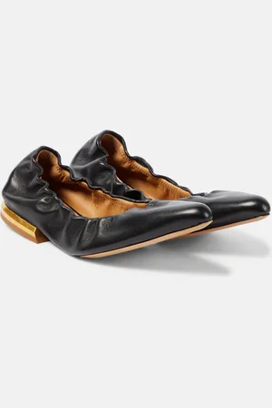 DRIES VAN NOTEN Leather ballet flats