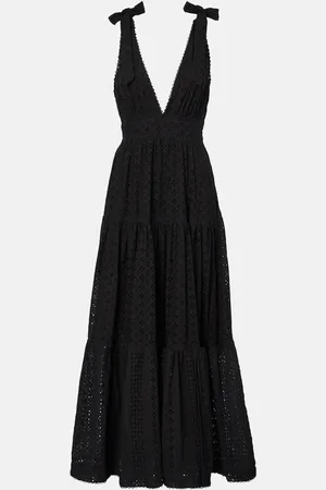 POUPETTE ST BARTH Cara tiered cotton maxi dress