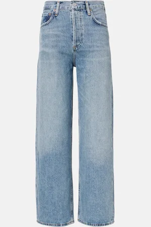 AGOLDE Ren high-rise wide-leg jeans