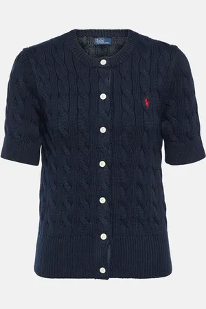Ralph Lauren Cable-knit cotton cardigan