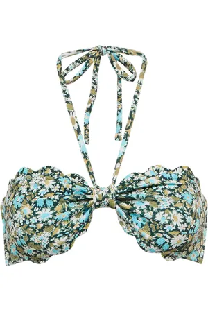 Marysia Chesapeake floral bikini top