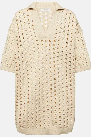 Max Mara Urna cutout cotton minidress
