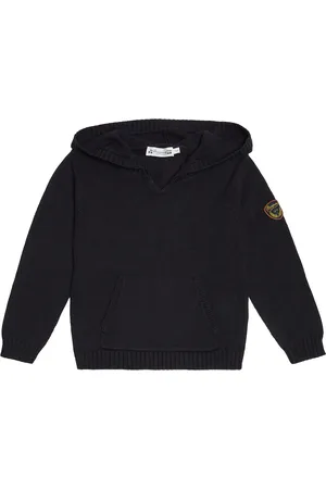 BONPOINT Armand knit cotton hoodie
