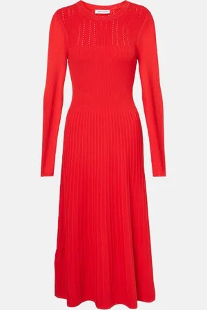 VERONICA BEARD Nami ribbed-knit sweater dress