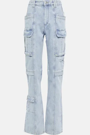 Isabel Marant Vokayo straight-leg cargo jeans
