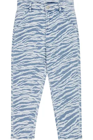 Kenzo Printed cotton jeans
