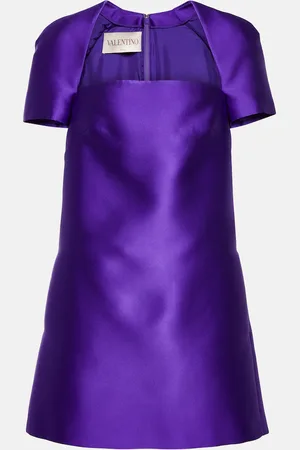 VALENTINO Duchesse satin minidress