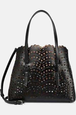 Alaïa Le Mina 25 Vienne Wave leather tote bag