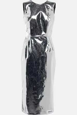Dolce & Gabbana X Kim metallic midi dress