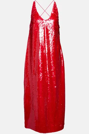 Ganni Sequined midi dress